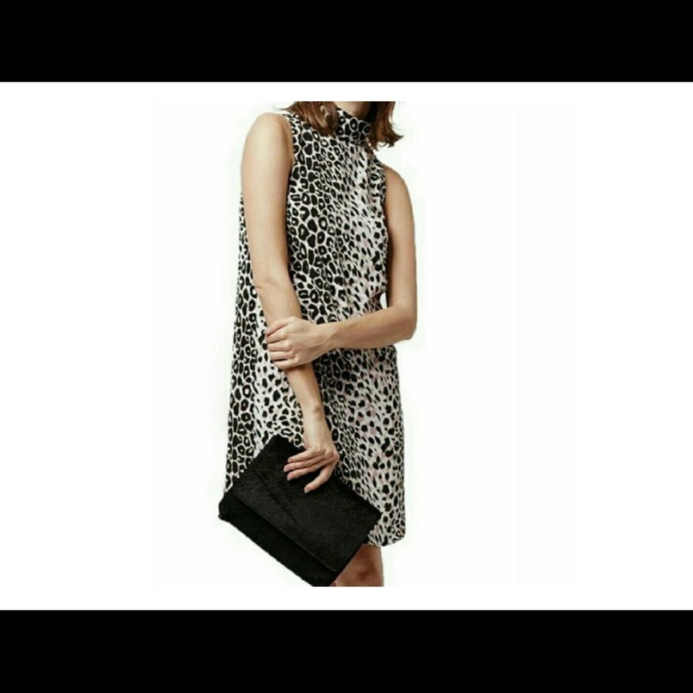 Topshop Leopard Dress